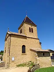 The church in Saint-Jean-des-Vignes