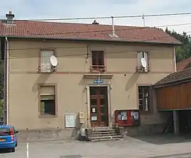 The old town hall in Saint-Jean-du-Marché