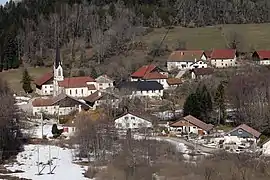 A general view of Saint-Julien-lès-Russey