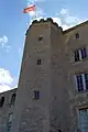 View of the tower from the courtyard (Sept. 2011)