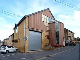 The town hall in Saint-Marceau