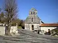 The church Saint-Martial in Saint-Martial-de-Valette