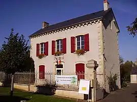 The town hall in Saint-Quentin-sur-Nohain