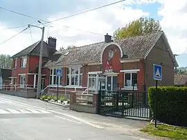 The town hall of Saint-Rémy-au-Bois