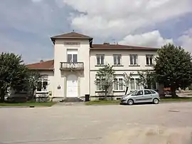 The town hall in Saint-Rémy-aux-Bois