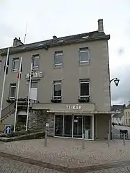 The town hall in Saint-Thégonnec