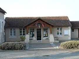 The town hall in Saint-Victor