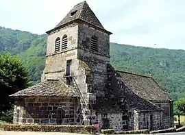 The church of Saint-Vincent, in Saint-Vincent-de-Salers