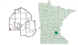 Location of Saint Bonifaciuswithin Hennepin County, Minnesota