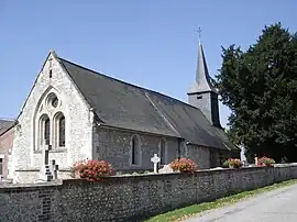 The church in Saint-Mards-de-Blacarville