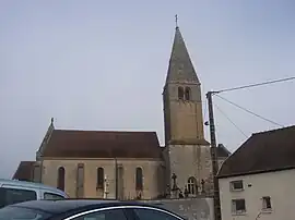 The church in Saint-Micaud