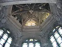 Chapel vault with classicizing decoration, church of Saint-Pierre, Caen, by Hector Sohier (1518–1545)