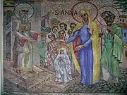 Saint Anne Mosaic, Marian Year 1954, by Boris Anrep