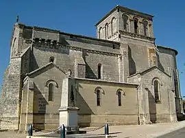 The church in Saint-Gervais