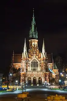 St. Joseph's Church in Krakow (by Jan Sas-Zubrzycki, 1905–09)