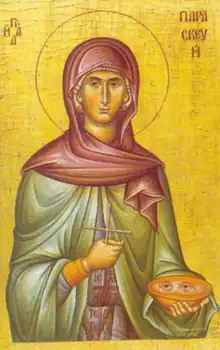 Nun-martyr Paraskevi of Rome.