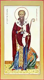 Saint Paul Aurelian (Paul de Léon), Bishop of Léon.