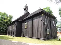 Saint Stephen church in Koźle