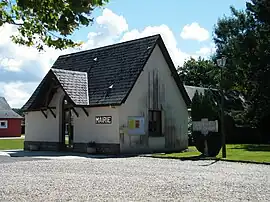 The town hall in Sainte-Agathe d'Aliermont