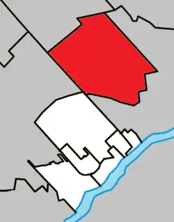 Location within Thérèse-De Blainville RCM.