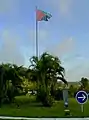 A damaged nationalist Martinique flag