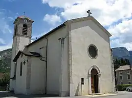 The church of Sainte-Eulalie-en-Royans