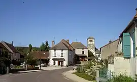 A view within Sainte-Hélène