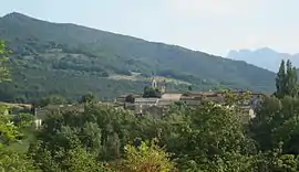 A view of the village of Sainte-Croix