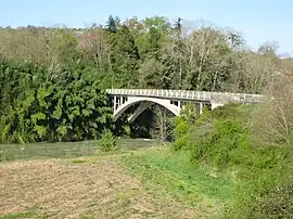 The Saison river in Autevielle