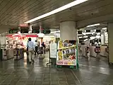 West ticket gates