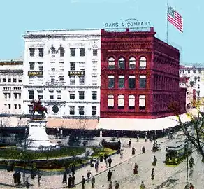 Saks & Co., Washington, D.C. in 1920