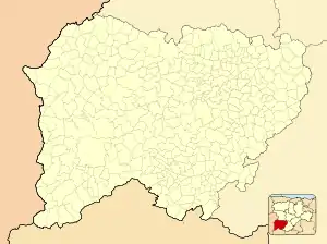 La Alberca is located in Province of Salamanca