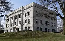 Saline County Courthouse in Wilber