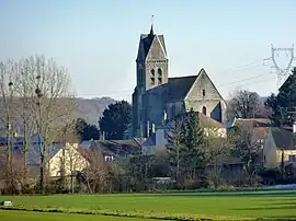 The church in Salins