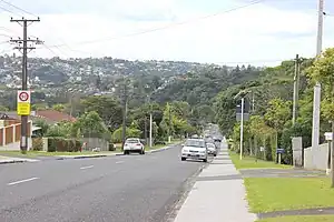 Looking north from Salisbury Road, Birkdale