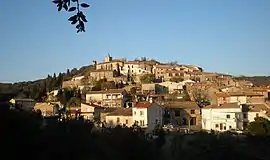 A general view of Sallèles-Cabardès