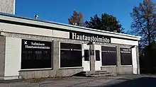 A funeral home Salmisen hautaustoimisto in Jyväskylä, Finland