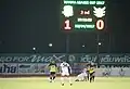 Digital Scoreboard in match between Krabi F.C. on 2017