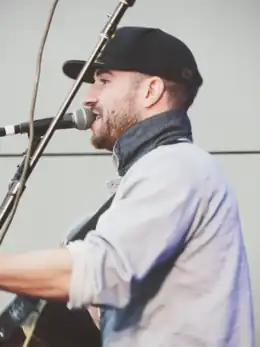 Hunt performing at C2C Festival in London's O2 Arena, 2015