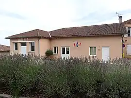 The town hall in Samaran