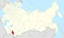 Location in the Russian Empire