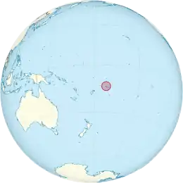 Location of Naval Base Samoa in Samoa ,  United States Navy1940 to 1951