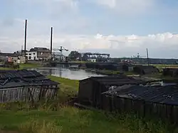 Panorama of the industrial area