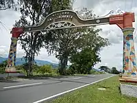 Welcome arch