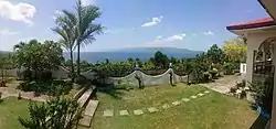 Overlooking view of Tañon Strait from San Jose