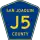 County Road J5 marker