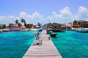 Image 9San Pedro Beach in Ambergris Caye, Belize, 2007