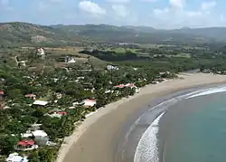 The bay of San Juan del Sur