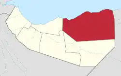 Location in Somaliland