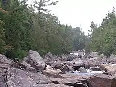 Sand River Looking Upstream near Lake Superior